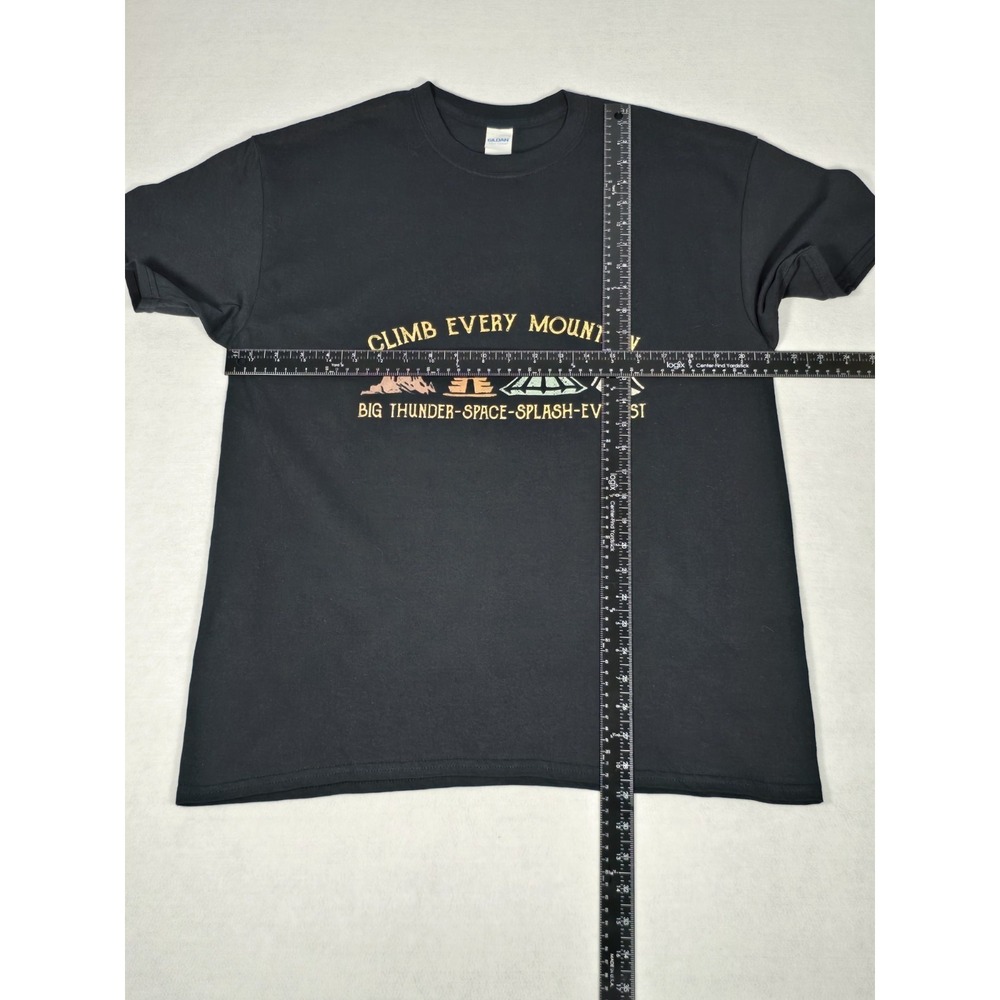Disney "Climb Every Mountain' Graphic T-Shirt Mens Large Thunder Space Splash - Picture 6 of 8
